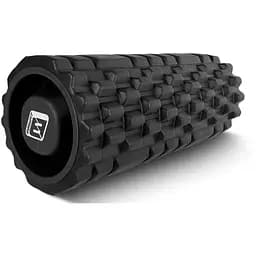 Масажний ролик EasyFit Grid Roller 33 см v.1.1 Чорний (EF-2020a-BK)