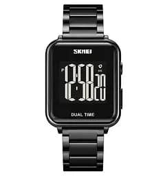 Мужские наручные классические часы Skmei 1852 (Черные)