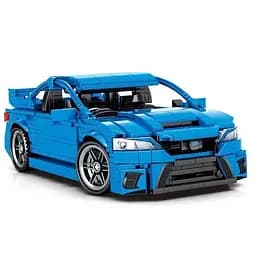 Авто-конструктор Sembo Block Subaru Impreza WRX STI, 1:18, інерційний механізм, 812 деталей (705806)