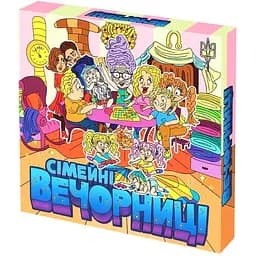 Настільна гра для компанії Сімейні Вечорниці 0027-VCHR Рус