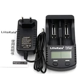Зарядний пристрій LiitoKala Lii-300, 2x(Lion/NiMH/NiCd), Power Bank, discharge function, display (Lii-300) - мініатюра 2