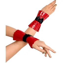 Плісировані манжети на руки Art of Sex Eva червоні