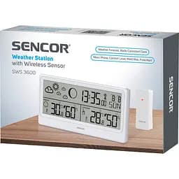 Метеостанція Sencor білий (SWS3600) - мініатюра 9