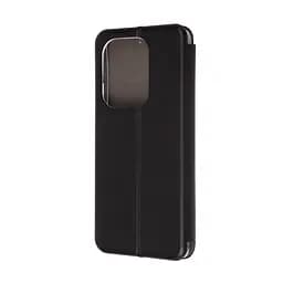 Чехол-книжка для Xiaomi Redmi Note 14S 4G, G-Case, черный, кожаный чехол-книжка из экокожи (PU) и TPU, с магнитом, с подставкой и вместительным кардхолдером, противоударный, защита всего корпуса, ArmorStandart (ARM82021) - мініатюра 2