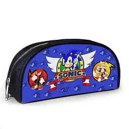 Пенал школьный с принтом Супер Соник 23х10х8 см детский для девочки, мальчика (3917)