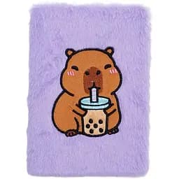 Блокнот А5 ZiBi Capybara 8 Kids Line плюшевий клітинка 80 аркушів (ZB.700022) - мініатюра 4