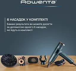 Фен Rowenta Maesteria HY9430E0 з розумною технологією For You серії Ultimate Experience - мініатюра 8