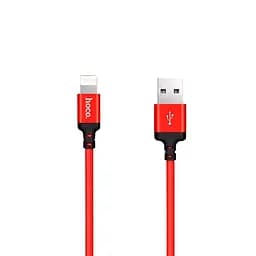 Кабель USB - Hoco X14 Times Speed iPhone 6, 7, 8 X 1 м красный