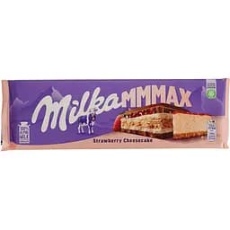 Шоколад Milka молочний з чізкейком, полуницею та печивом 300 г (801767)