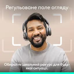 Веб-камера Logitech Brio 4K Graphite (960-001718) - мініатюра 3