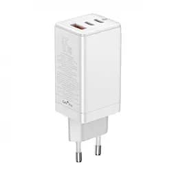 Зарядное устройство для Baseus GaN3 Pro Fast Charger 2C+U на 65W (CCGP050102) блок белый