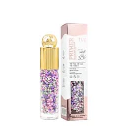 Трехцветная основа под макияж увлажняющая и осветительная TUZ Primer Tricolor Pearl Brigttеn spf 30