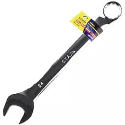 Ключ комбінований Сталь Cr-V дзеркальний 24 мм (48469)