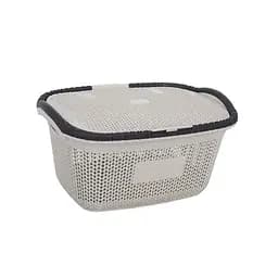 Кошик для білизни Violet House Віолетта Cappuchino, 28 л, бежевий (1002 Віолетта CAP 28 л)