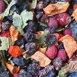 100 г фруктовый чай брусника, черника - свежий урожай