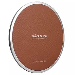 БЗП Nillkin Magic Disk 3 Fast Wireles Charger 10W (MC014) Brown - мініатюра 2