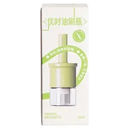 Пляшка для олії Oil Brush 300 мл з силіконовим пензликом, зелений Yiwu HP-34-11GR - мініатюра 7