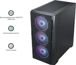Корпус QUBE MESH Black (MESH_FMNU3) Без БП - мініатюра 9