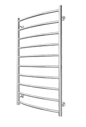 Водяной полотенцесушитель Mario Inox Классик 970x530/500 1.8.044558.P, Хром, нижнее