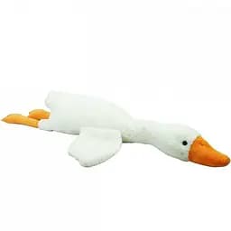 Мягкая игрушка для детей Гусь Обнимашка Белый гусь обнимусь 90 см