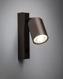 Бра, настінний світильник TK Lighting 4872 Top GU10 1x10W IP20 коричневий - мініатюра 2