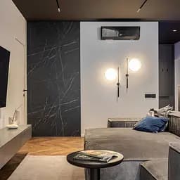 Настінне бра Babich Studio Moonlight B Black (RAL 9005) - мініатюра 7