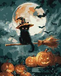 Набор для рисования по номерам "Маленький чаклун" Ideyka 40х50см КНО6821