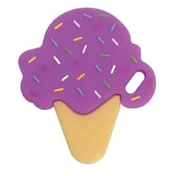 Прорезыватель для зубов Lindo Мороженое, фиолетовый (LI 328-34)