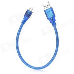 Кабель Gresso с Usb папа АM на microUsb 0.5 м папа BM