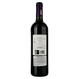 Вино Chateau Beauvillage Medoc rouge, червоне, сухе, 14%, 0,75 л (883035) - мініатюра 2