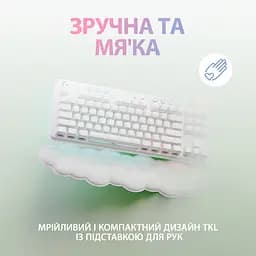 Клавіатура Logitech G715 Wireless Gaming Tactile White (920-010465) [74287] - мініатюра 8