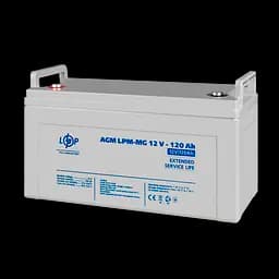 Акумулятор мультигелевий LPM-MG 12V - 120 Ah - мініатюра 3
