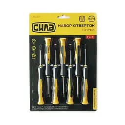 Набор отверток для точных работ Premium Pro CrV SL, PH, Torx (7 шт.) 30412