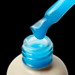 Гель PNB UV/LED Strong Iron Gel Neon Blue 8 мл - мініатюра 2