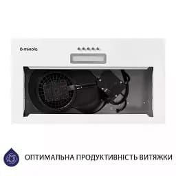 Витяжка повновбудована Minola HBI 5025 WH LED - мініатюра 5