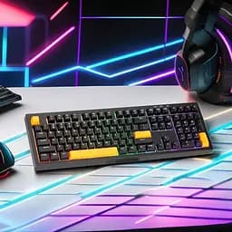 Клавіатура Xtrike Me KB-512 UA Silent switch LED USB Black (KB-512BKUA) - мініатюра 8