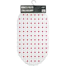 Килимок для ванної Eco Fabric Крапка 63х34 см червоний (6334-003) - мініатюра 4