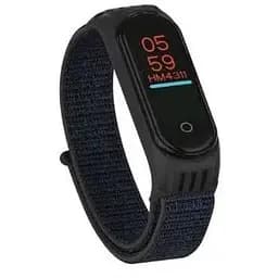 Ремешок Nylon Mi Band 5 Dark Синий (12)