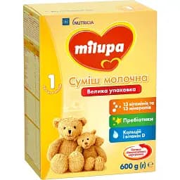 Уцінка. Суміш молочна суха Milupa 1 МП (4Х600 г) - мініатюра 3