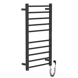 Электрический полотенцесушитель Volle Campo 500*900мм de la noche 9210.000004, Чорный матовый, Правое, Электронный