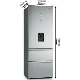 Холодильник Hisense RT641N4WIE1 (BCD 456WYR) (6895807) - мініатюра 4