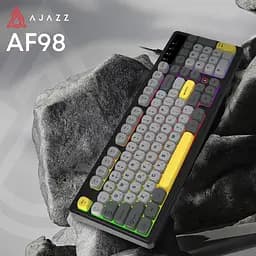 Клавіатура Ajazz AF98 Black Gray Yellow (AF98-BGY) - мініатюра 6