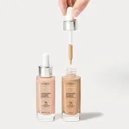 Гіалуронова тональна сироватка для обличчя L'Oreal Paris Alliance Perfect, відтінок 0.5-2 (світло-бежевий), 30 мл - мініатюра 4