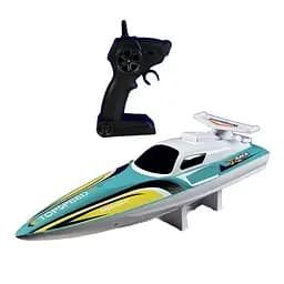 Катер на радиоуправлении, аккумулятор, 34 см, USB-зарядка, 38.5x26x11 см (В ассортименте)