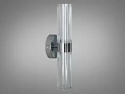 Бра настінне LED Diasha Q2/2HR, 12W, хром, акриловий плафон, сучасний стиль для дому - мініатюра 3