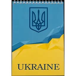 Блокнот на пружині зверху Buromax Metropolis А-5 48 аркушів блакитний (BM.24545104-14)