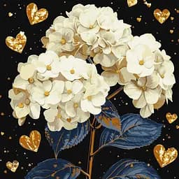 Картина за номерами "Чудові квіти" ©victoria_art Ідейка KHO3277, 40х40 см