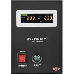 ДБЖ з правильною синусоїдою 12V LPY-B-PSW-800VA+(560Вт) 5A/15A