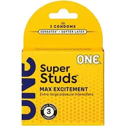 Презервативи One Super Studs 3 шт.