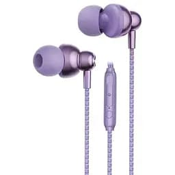 Навушники XO EP55 In-ear metal Purpure